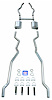 63078S 1955-1957 Chevrolet Full-Size Exhaust System, 304 Stainless Steel - image 1