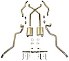 63084S-P 1955-1957 Chevrolet Full-Size Exhaust System, Stainless Steel - image 1