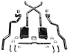 63085-P Exhaust System, 1955-57 Chevrolet Full-Size - image 1
