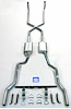 63111S 1955-1957 Chevrolet Full-Size X-Style 2-1/2 in. Exhaust System, 304 Stainless Steel - image 1