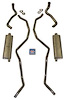 73000 1960-1962 Chevrolet 348-409 Dual w/ 2-1/2 in. Exhaust System - image 1