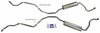 73003 1960-1964 Chevrolet 8-cyl 283 & 327 Dual Exhaust exc. Hi-Performance - image 2