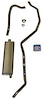 73009 Single Exhaust System, 1962-1964 Chevrolet Full Size 6-cyl exc. SW - image 1