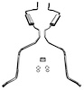 73014 1962-1964 Chevrolet 327 w/ 2-1/2 in. Exhaust Hi-Performance Exhaust System - image 1