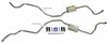 73017 1960-1964 Chevrolet Full-Size Exhaust System 2 in. Dual Turbo - image 2