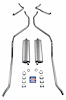 73024 1959 El Camino & SW exc. 9-Pass. Exhaust System 8-cyl 283 Dual - image 1
