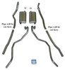 73027 1965-1966 Chevrolet Exhaust System 8-cyl 283 & 327 Dual Exhaust, Small Block - image 2