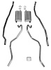 73028 1965-1966 Chevrolet Exhaust System 8-cyl 396 & 427 Dual Exhaust w/ 2-1/2 in. Exhaust Pipes - image 1
