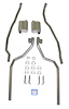 73029S 1965-1966 Chevrolet Full-Size Exhaust System, 304 Stainless Steel - image 1