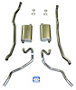 73035S 1960-1962 Chevrolet SW 348-409 Dual w/ 2-1/2 in. Exhaust System, 304 Stainless Steel - image 1