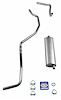73038 1960-1962 SW 6-cyl Single Exhaust & 1960 El Camino Exhaust System - image 1