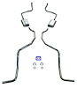 73044 1960-1964 Chevrolet Full-Size Exhaust System - image 1