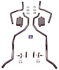 73052S 1960-1964 Chevrolet Full-Size Exhaust System, 304 Stainless Steel - image 1