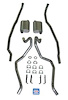 73063S 1965-66 Chevrolet Full-Size Exhaust System, 304 Stainless Steel - image 1