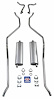 73071 1959 El Camino Exhaust System 8-cyl 283 Dual Exhaust - image 1