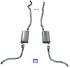 73078 1967-69 Full-Size Chevrolet Exhaust System w/ Big Block & Stock Cast Iron Manifolds - image 1