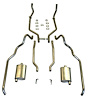 83002 1963-64 Full-Size Ford 352 & 390 CID Dual Turbo Exhaust System - image 1