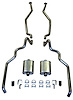 83006 1963-64 Full-Size Ford 2-1/2 in. Turbo Exhaust System exc. Convertible & Station Wagon - image 1