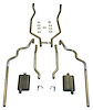 83023 1961-62 Full-Size Ford 2 in. Exhaust System 352 & 390 CID Dual Turbo - image 1