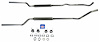 84006 1966-1974 Bronco V8 302 Dual Exhaust System - image 1