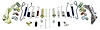 BHK201 1967-69 Chevrolet Camaro Brake Hardware Kit, Rear Only