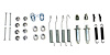 BHK904 1953-1962 Chevrolet Corvette Brake Hardware Kit, Rear - image 1