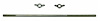 CACR04 1956 Chevrolet Full-Size Carburetor Air Cleaner Rod