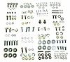 CBK401 1959-1960 Chevrolet Full-Size Convertible Top Bolt Kit - image 1