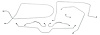 CBL904 Early 1965 Chevrolet Corvette Full Brake Line Set - image 1