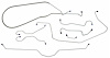 CBL911S 1969 Chevrolet Corvette Full Brake Line Set [Stainless Steel] - image 1