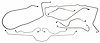 CBL915S 1974 Chevrolet Corvette Full Brake Line Set [Stainless Steel] - image 1