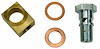 CHK001 1955-58 Chevrolet Full-Size & 1953-62 Corvette Master Cylinder Hardware Kit - image 1