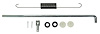 CLR001 1956-1957 Chevrolet Full-Size Linkage Rod Kit - image 1