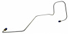 DVT601S 1963-64 Ford Full-Size Distributor Vacuum Line, Stainless Steel - image 1