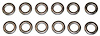 EMW001 1955-1991 Chevrolet Full-Size Exhaust Manifold Washers - image 1