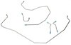 FBL006 1956-1957 Chevrolet Full-Size Front Brake Line Set - image 1