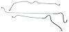 FBL035 1951 Chevrolet Full-Size Front Brake Line Set - image 1