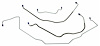 FBL2002S 1971 Buick GS 455 Front Brake Line [Stainless Steel] - image 1