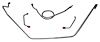 FBL404 1959-1961 Chevrolet Full-Size Front Brake Line Set - image 1