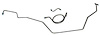 FBL406 1965-1966 Chevrolet Full-Size Front Brake Line Set - image 1
