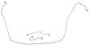 FBL607S 1959 Full-Size Ford Front Brake Line Set [Stainless Steel] - image 1