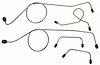 FBL614S 1968-1971 Bronco Front Brake Line Set [Stainless Steel] - image 1