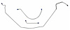 FBL700 1964-1965 Chevrolet Chevelle Front Brake Line Set - image 1