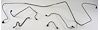 FBL709 1967 Chevrolet Chevelle Front Brake Line Set - image 1
