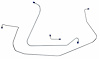 FBL903 Early 1965 Chevrolet Corvette Front Brake Line Set - image 1