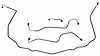 FBL913 1970-1973 Chevrolet Corvette Front Brake Line Set - image 1