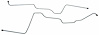 FCL608 1969 Ford Torino Transmission Oil Cooler Lines - image 1