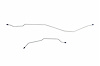 FHB600S 1967 Falcon Rear End Housing Brake Line [Stainless Steel] - image 1