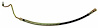 FPSH020 1969 Ford Torino Power Steering Hose, Pressure - image 1