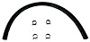GLHK02 1958-1964 Chevrolet Full-Size Gas Line Hose Kit - image 1